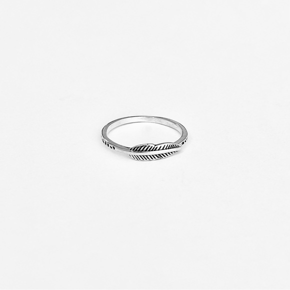 ❤️TOP SELLER❤️Sterling Silver Little Bird Feather Ring, Angels Wing Rings, Birds - Picture 7 of 14